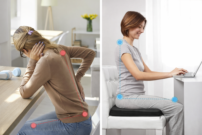 Coussin ergonomique gel & mémoire de forme