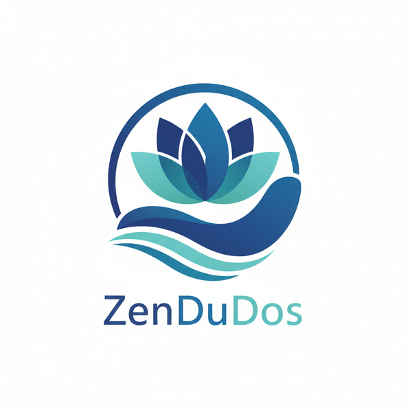 Logo ZenDuDos - Variante Bleue